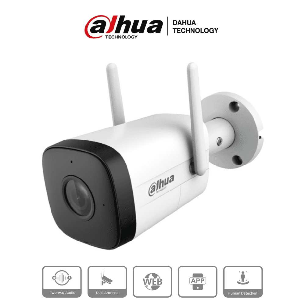 Cámara Dahua DH-IPC-HFW1230DT-STW | 2MP, Visión Nocturna y Monitoreo WiFi