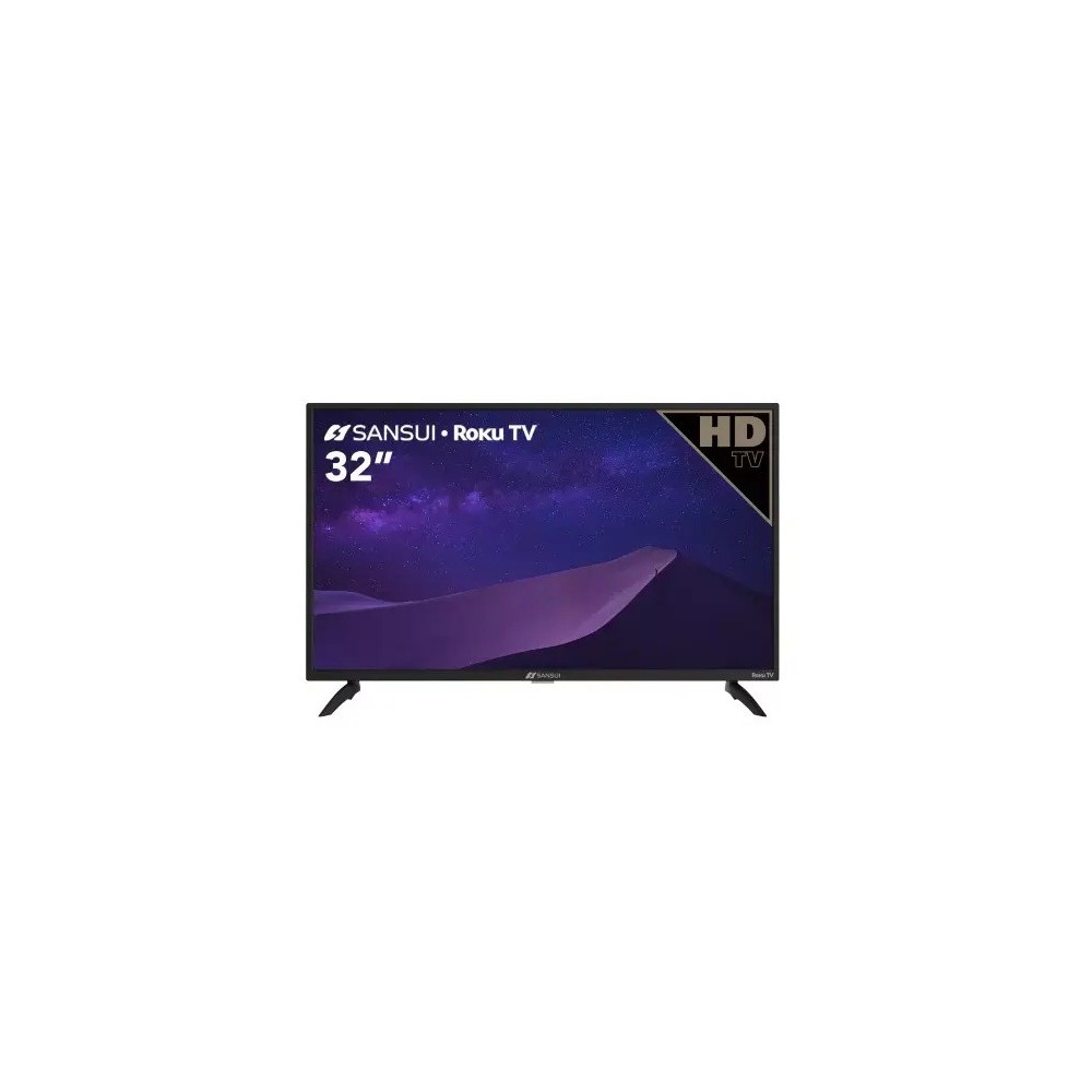 PANTALLA TV SANSUI 32 PULGADAS SMART TV ROKU