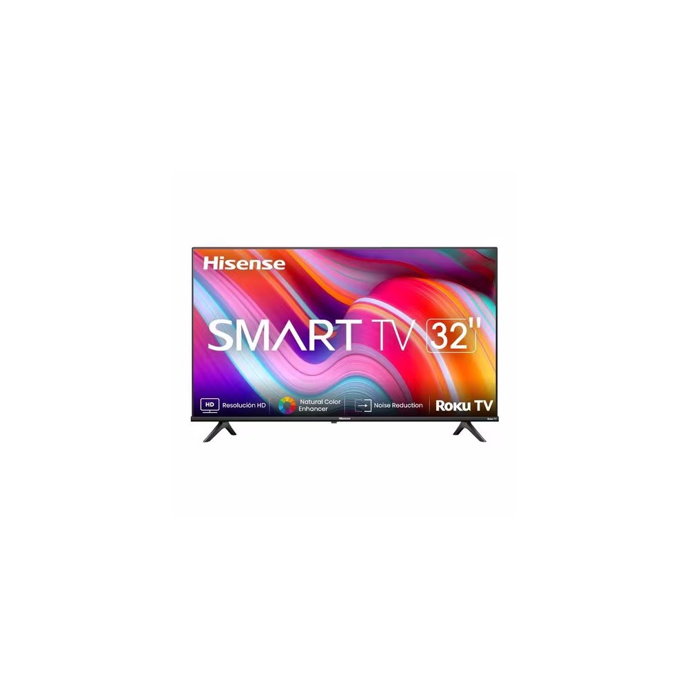 PANTALLA TV LED 32 INC HISENSE SMART HD ROKU 2HDMI 1USB 1 A WTY