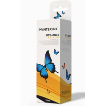Tinta Amarilla PTE-664Y 70ml | Compatible Epson EcoTank