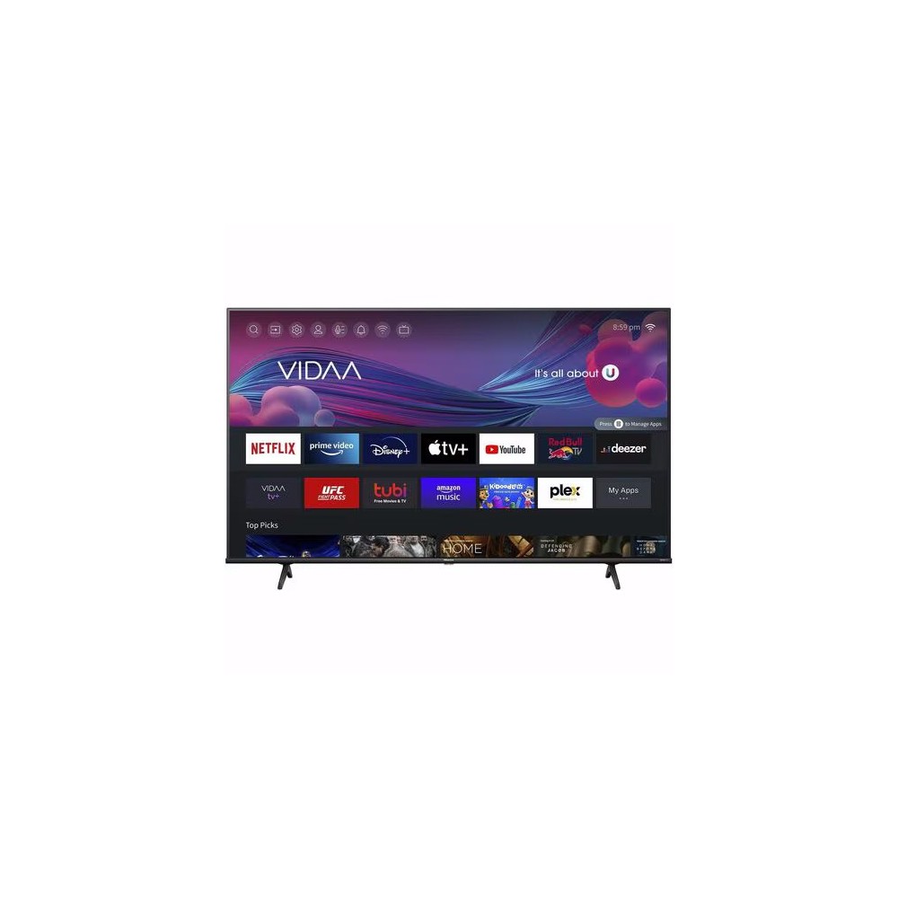 PANTALLA TV LED 43IN HISENSE SMART 4K UHD 2 A GTIA VIDAA