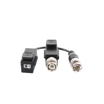Kit de Baluns TurboHD 4K con botón push y audio coaxitron