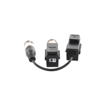 Kit de Baluns TurboHD 4K con botón push y audio coaxitron