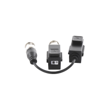 Kit de Transceptores (Baluns) TURBOHD 4K 8MP con Botón Push y Audio
