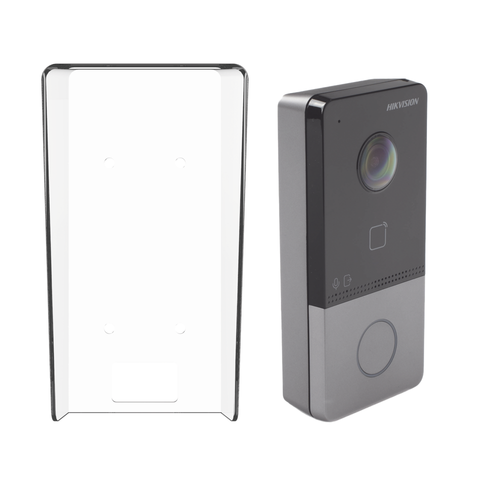 Kit Videoportero IP Hikvision 2MP PoE IP65 con Mifare y App Hik-Connect