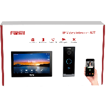Kit Videoportero IP Fanvil VIK-01 con Monitor i504W y Frente i60 PoE