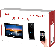 Kit Videoportero IP Fanvil VIK-01 con Monitor i504W y Frente i60 PoE