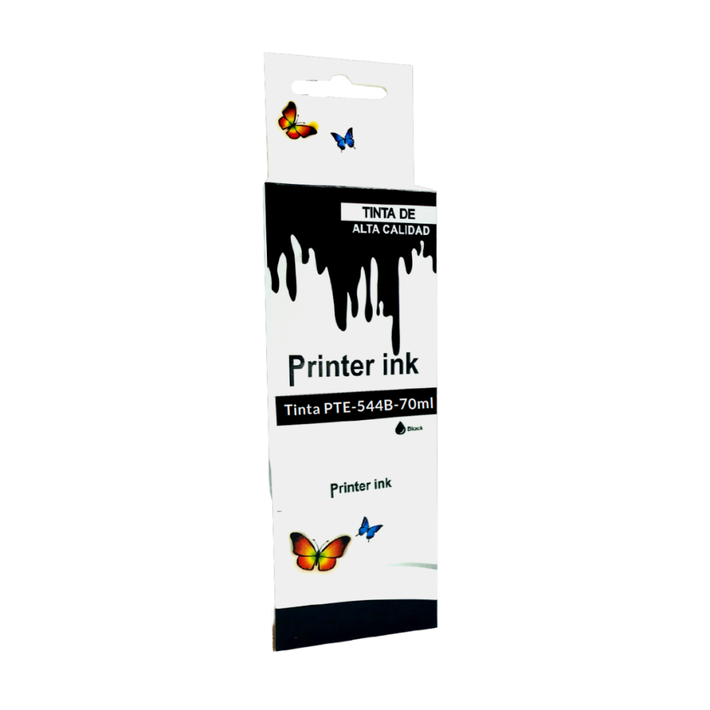 TINTA NEGRA ESPECIFICA PARA IMPRESORAS EPSON 70 ML