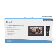 Kit de Videoportero Analógico con Monitor y Control de Acceso