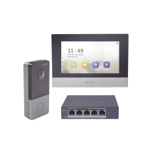 Kit de Videoportero IP con App, Audio HD y Control de Acceso
