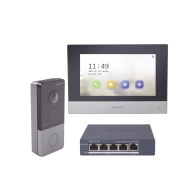 Kit de Videoportero IP con App, Audio HD y Control de Acceso